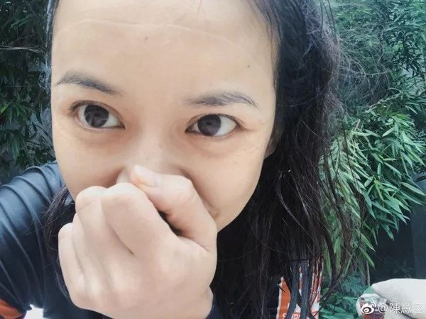 陈意涵素颜照
