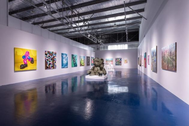 白石画廊新加坡空间首展展览现场