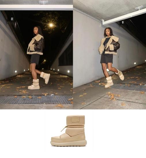 STELLA LUNA, FW22,PUFFY SLIP-ON绵绵靴