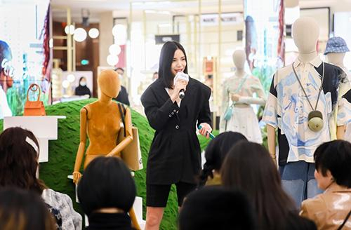时尚主播Linda 出席老佛爷百货2021春夏新品预览VIP分享会