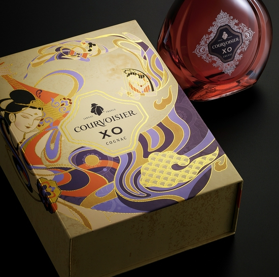 COURVOISIER拿破仑干邑2021 XO中秋尊享礼盒内部