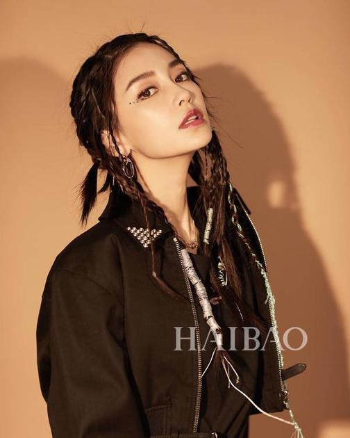 Angelababy嘻哈风