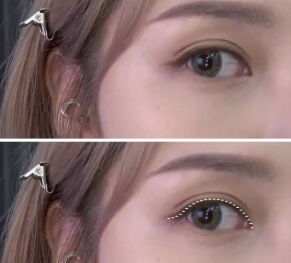 Step3 眼尾稍稍拉长