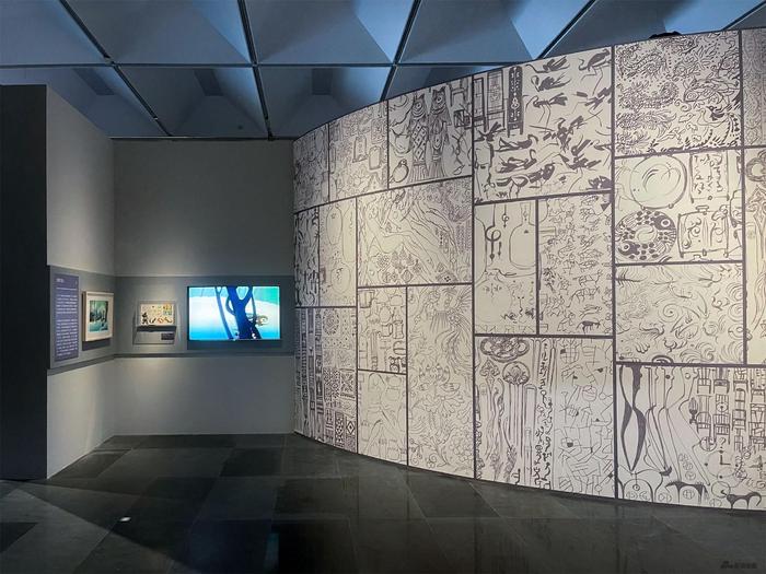 “韩美林艺术展”之“秀木成林”