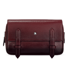 全新万宝龙大班系列墨韵邮差包 勃艮第红