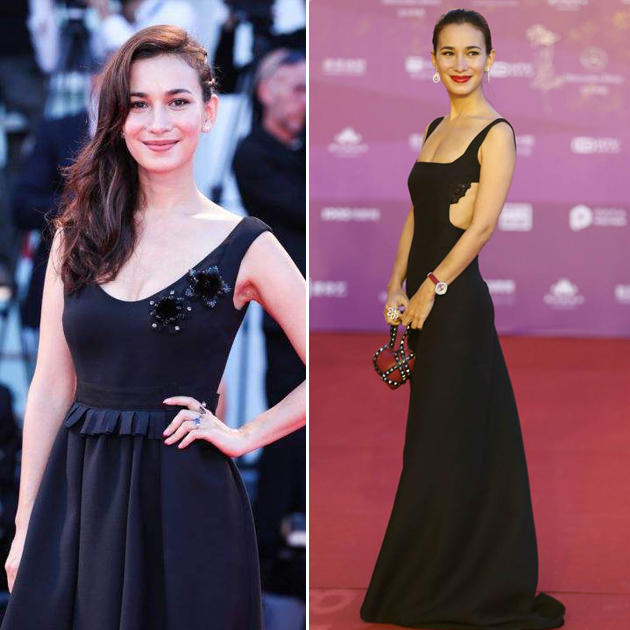 卢靖姗红毯造型