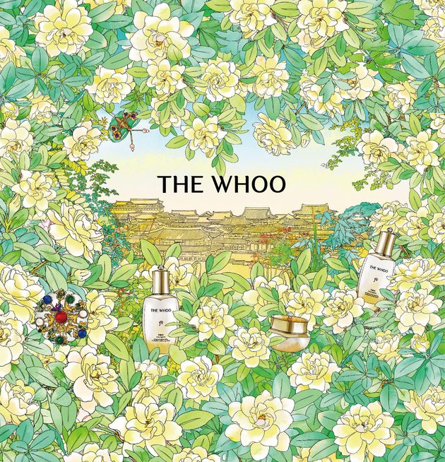 THE WHOO后 x 艺术家Jude Chan 程鹏‘花园藏宝’主题作品