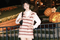 秋季叠搭最实用 和甜妹田曦薇来学背心马甲搭配