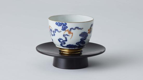 相聚之美：「上下」“同心”系列斗彩花卉杯