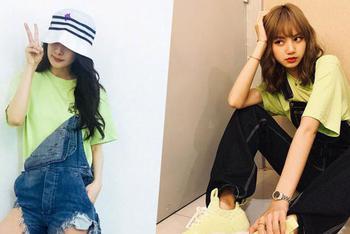 Lisa和杨幂撞衫这条裤子得买