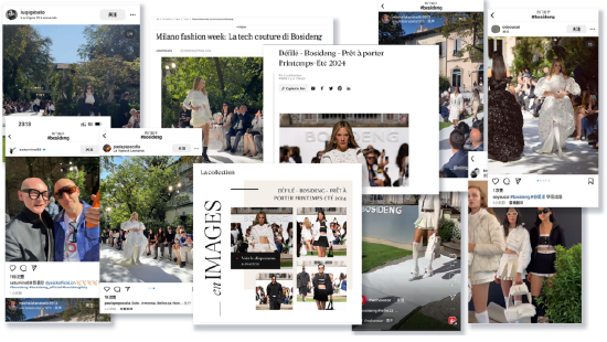 [配图：海外ins博主、海外媒体报道拼图]