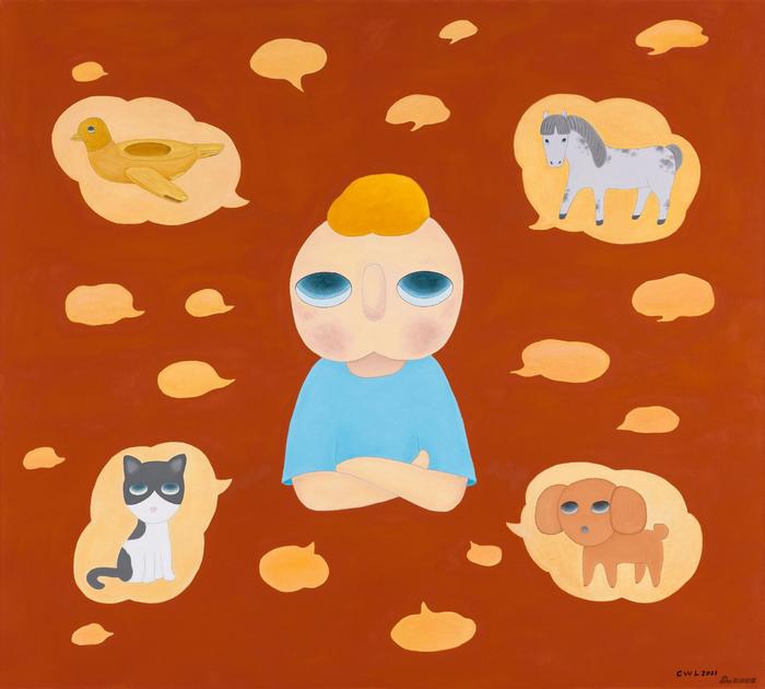《王者荣耀》180X200cm 布面 2021