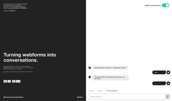 Conversational Form