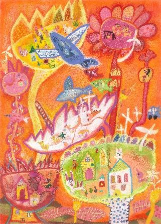 《The World of the Future》Kodchapan Malisorn(14岁)