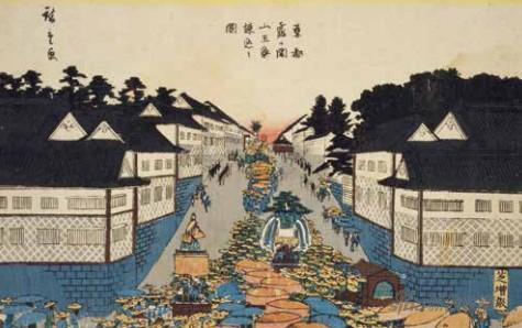 《东都霞之关山王祭諌込之图》 国立国会图书馆