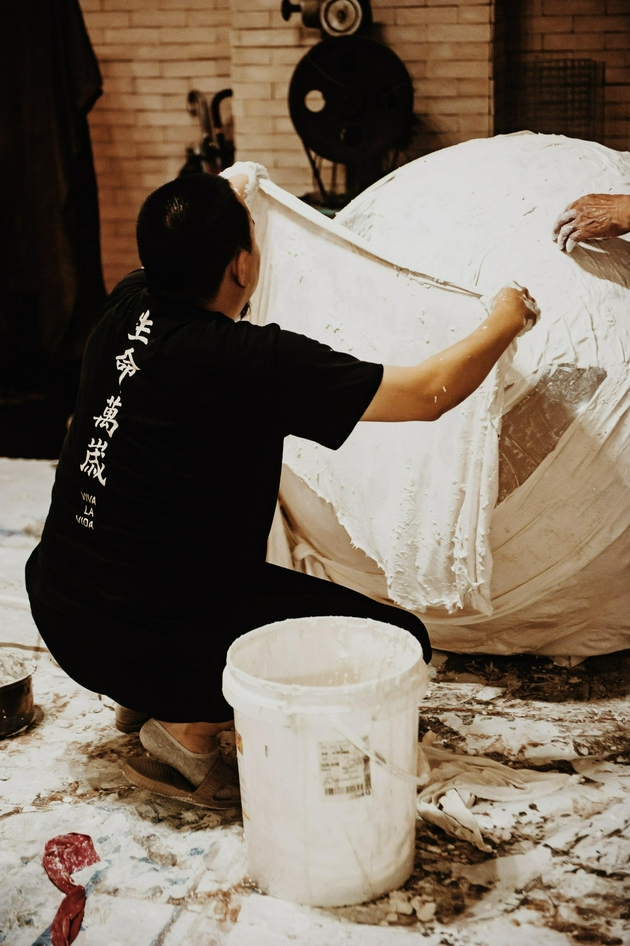 艺术家工作图