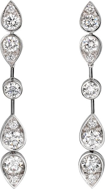 卡地亚钻石系列耳环