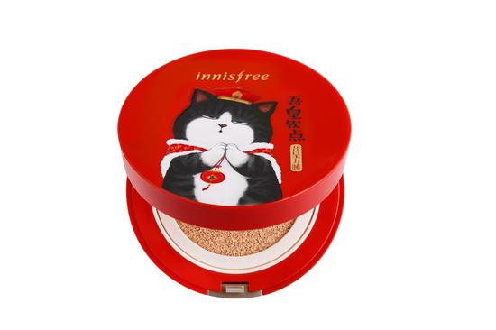 悦诗风吟水感亲肤气垫粉凝霜[吾皇1] 14g+14g 188元