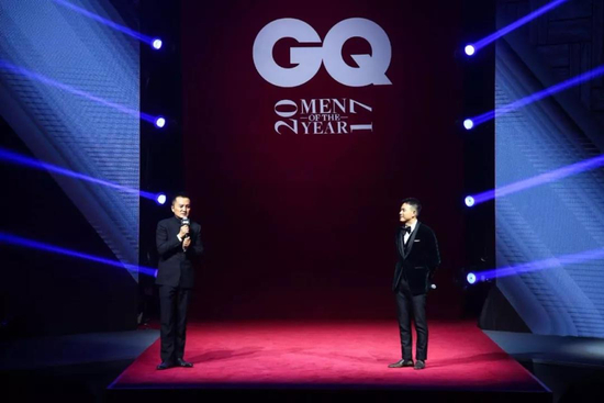 《智族GQ》主编王锋与出版人唐杰