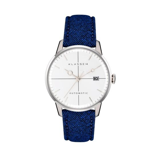 Disco Volante Silver Royal Blue 40mm