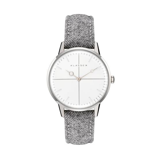 Disco Volante Silver Light Grey 36mm