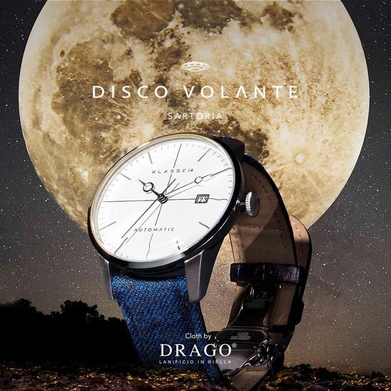 KLASSE14全新DISCO VOLANTE SARTORIA系列腕表