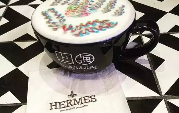 东京银座店内HERMES咖啡