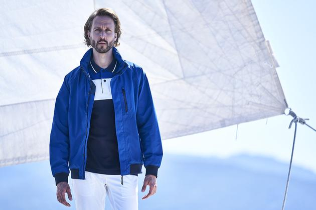 AIGLE SS18现代港口系列53 BLOUSON NEW男式夹克