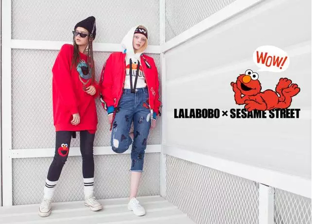 LALABOBO X Sesame Street芝麻街跨界系列 2018全新上市