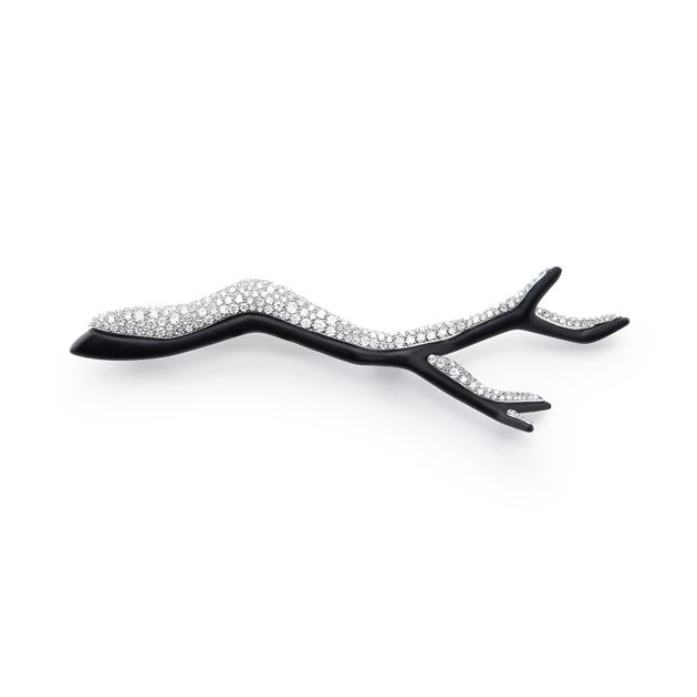 Boucheron宝诗龙 Lumière de Nuit极夜之光系列Branche胸针 