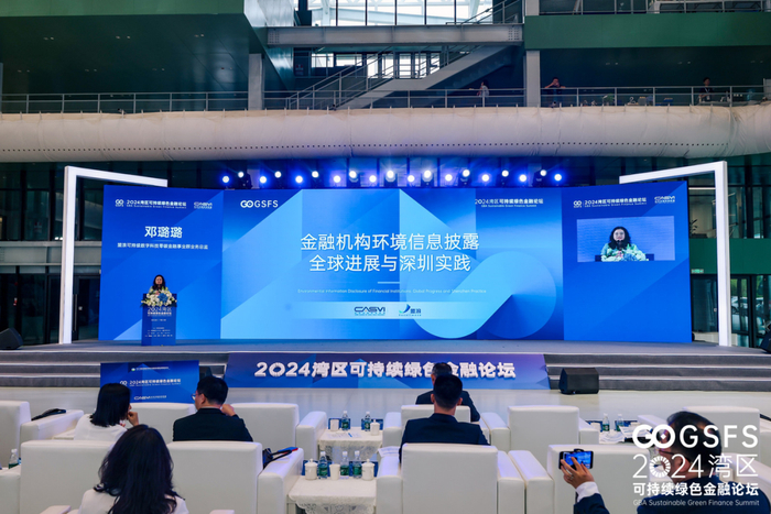 图|《金融机构环境信息披露全球进展与深圳实践》发布现场