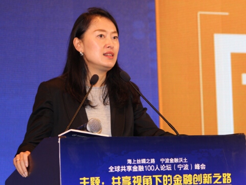 图为北京太一云科技有限公司董事总经理姬菲菲