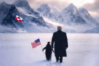 视频|白宫发特朗普遛企鹅，新华社回动画