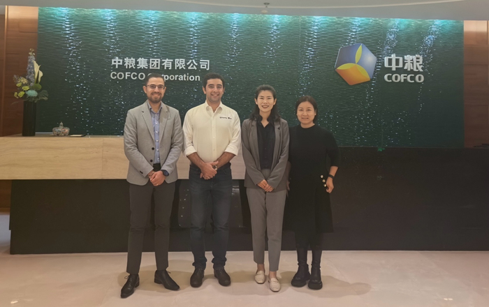 中粮集团与马夫瑞集团代表，于2025年5月13日，就该意向内容在北京开展交流。
