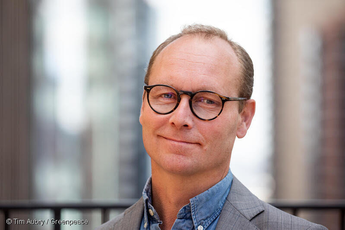 绿色和平国际 （Greenpeace International）全球总干事马兹·克里斯滕森（Mads Christensen）