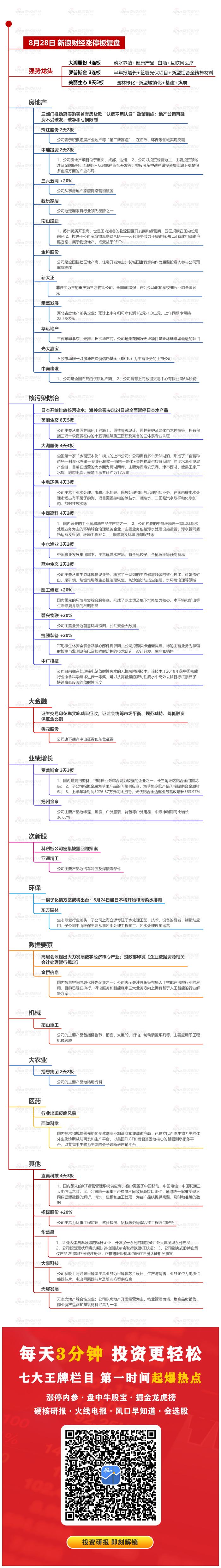 8月28日沪深两市涨停分析：大湖股份晋级4连板 罗普斯金3连板