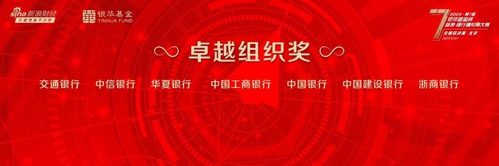 2023银华基金杯新浪银行理财师大赛四大机构奖出炉