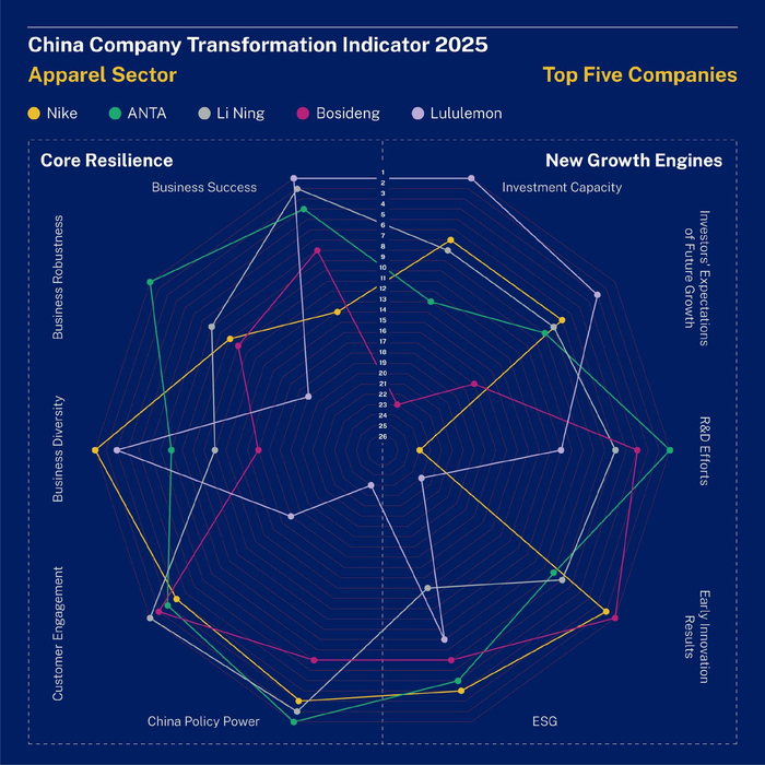 来源：IMD China Company Transformation Indicator 2025