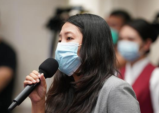 　中国新闻社记者提问