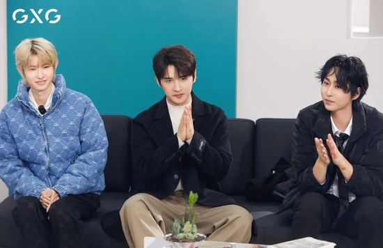 GXG品牌城市代言人张远、一诺、时尚嘉宾伦思博共同观看冬季新品大秀
