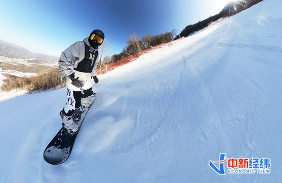资料图：滑雪。受访者供图