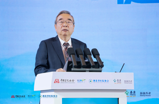中国医院协会常务副会长毛群安致辞