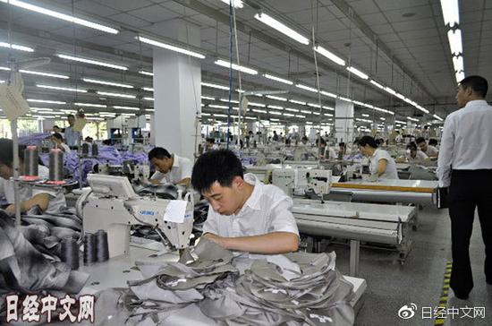江苏常州的优衣库供应商工厂