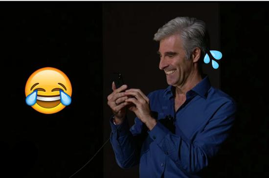  Face ID首次演示即失败