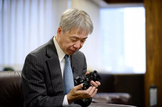 奥林巴斯总裁笹宏行。来源：视觉中国