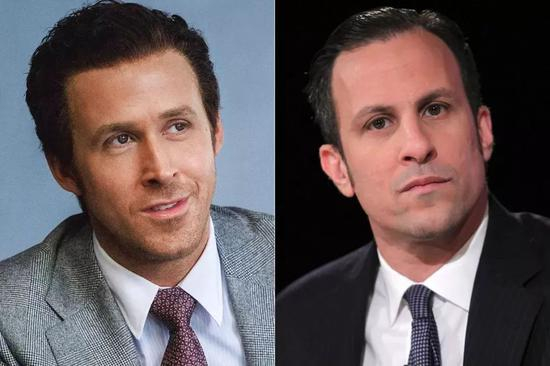 　Ryan Gosling和原型Greg Lippmannt