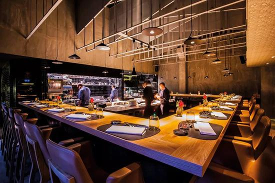 　　上海米其林一星餐厅泰安门。图/视觉中国