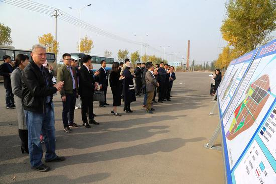 企业家代表团考察河北迁西经济开发区