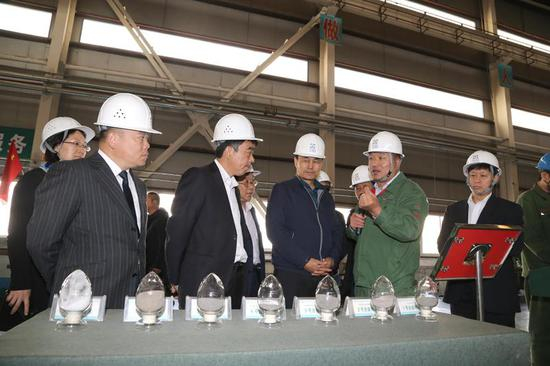 企业家代表团考察瑞兆激光再制造有限公司