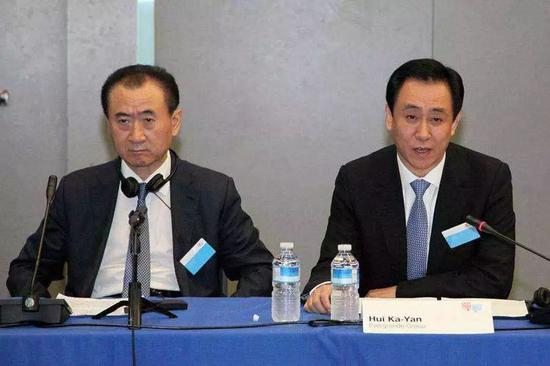 王健林和许家印